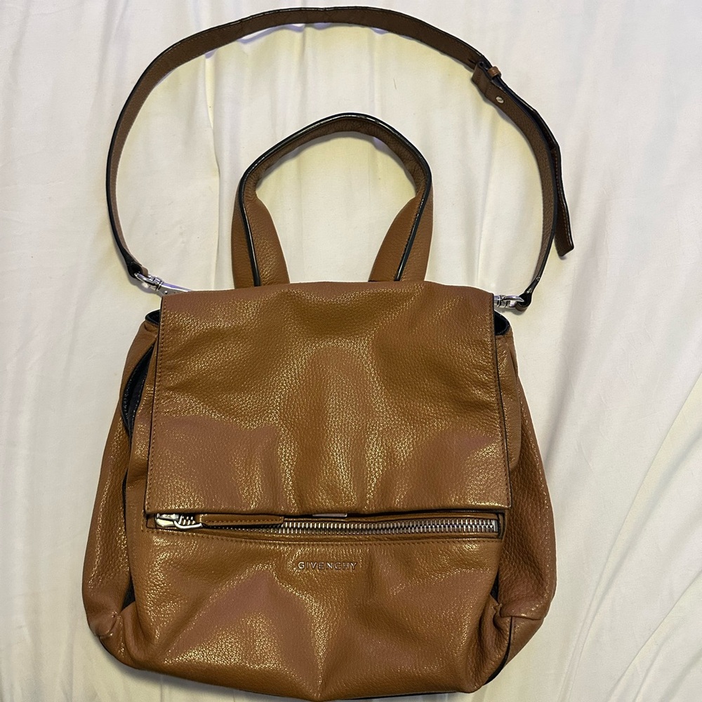 Givenchy Pandora pure brown leather purse